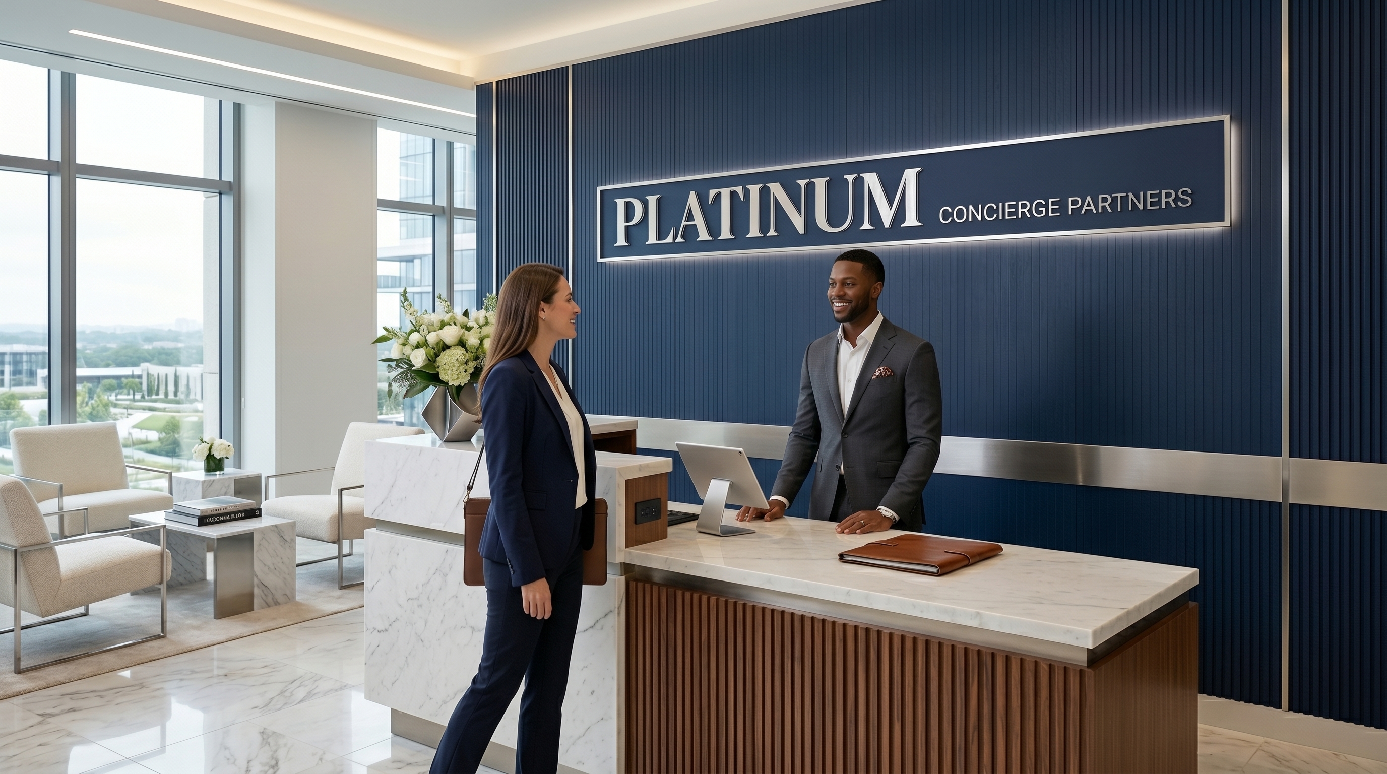 Premium concierge medical reception